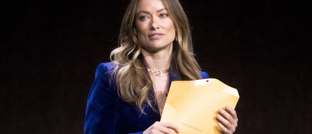 Olivia Wilde recibió una citación en plena presentación de su película