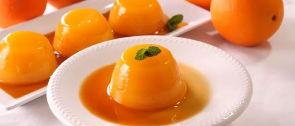 Flan de naranjas "suculento"