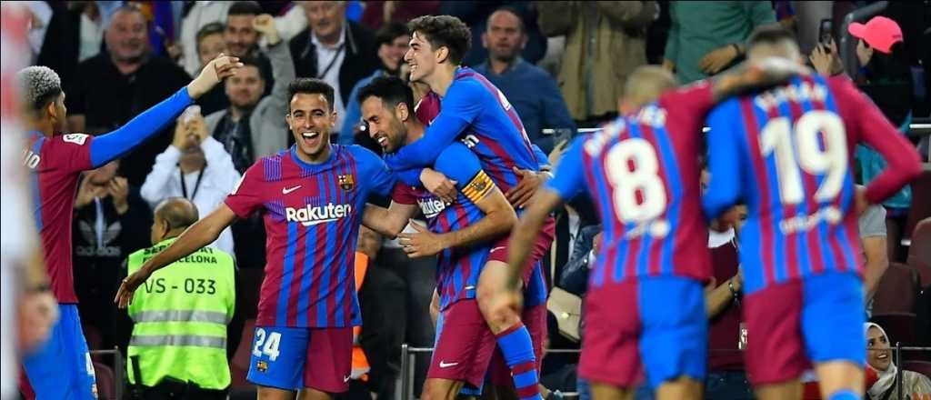 Barcelona ganó sufriendo y quedó cerca de la Champions