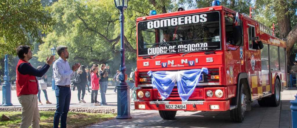 Los bomberos voluntarios de Ciudad ya tienen su primer camión