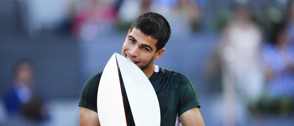 El imparable Alcaraz venció a Zverev y gritó campeón en Madrid