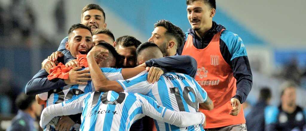 Racing goleó y es el primer semifinalista del torneo