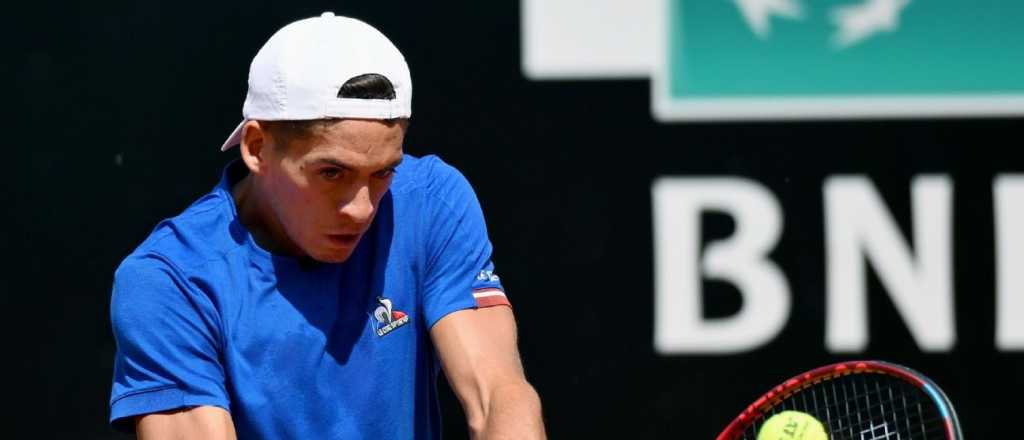 Zverev frenó las ilusiones de Sebastián Báez en Roma