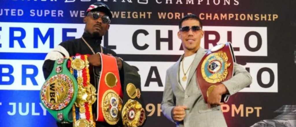 Jermell Charlo, en ridículo en la picante conferencia con Brian Castaño