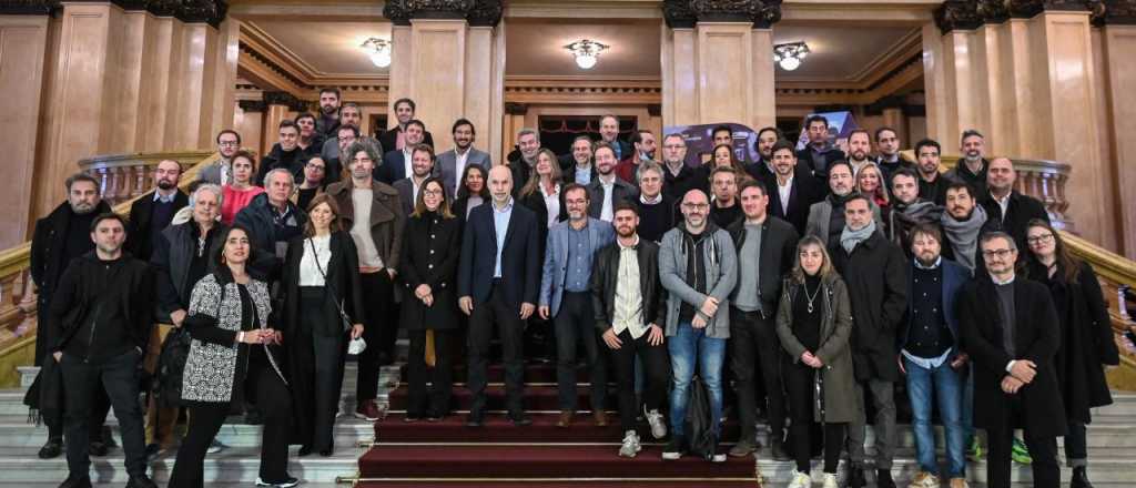 Larreta anunció beneficios a productoras audiovisuales de todo el país