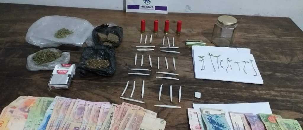 Desbarataron un kiosco de droga en San Carlos