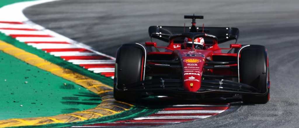 Dominio de Leclerc durante las pruebas en Montmeló