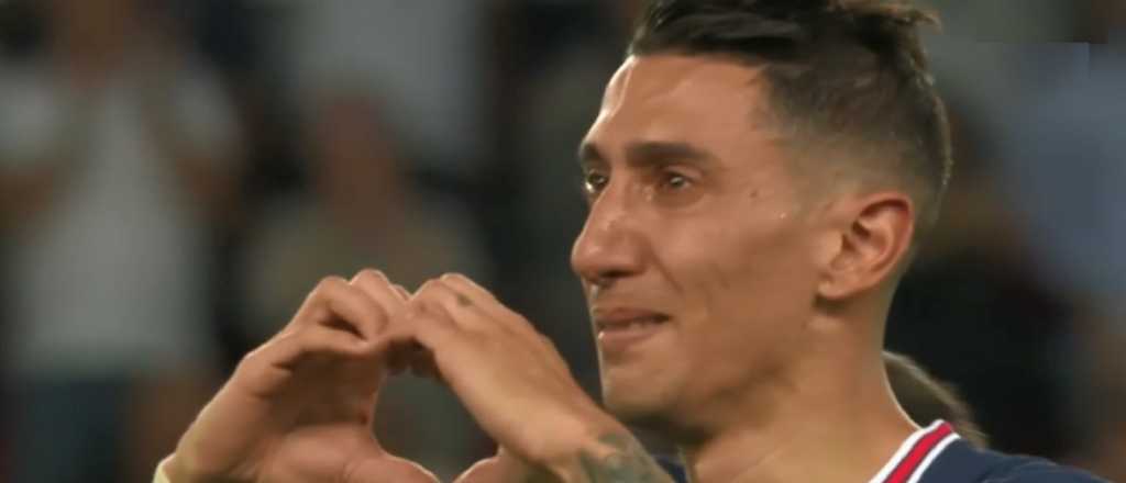 Gol, lágrimas y ovación en la emotiva despedida de Di María del PSG