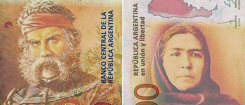 El presidente presenta este lunes la nueva serie de billetes con próceres 