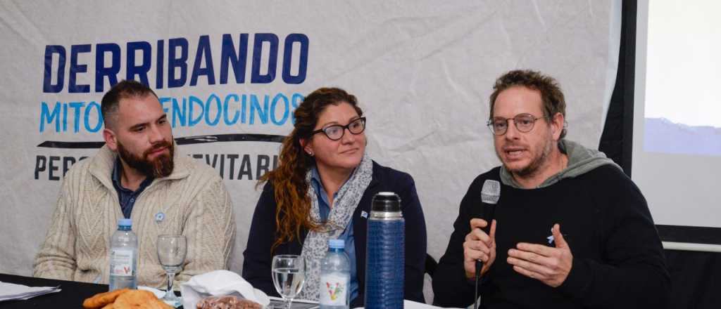 Ilardo visitó Malargüe y lamentó no poder debatir con Ojeda