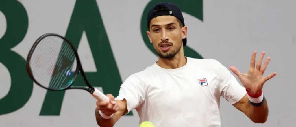 El argentino Cachín se despidió de Roland Garros 