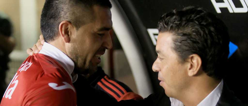 ¿Riquelme y Gallardo verán juntos la final de la Champions?