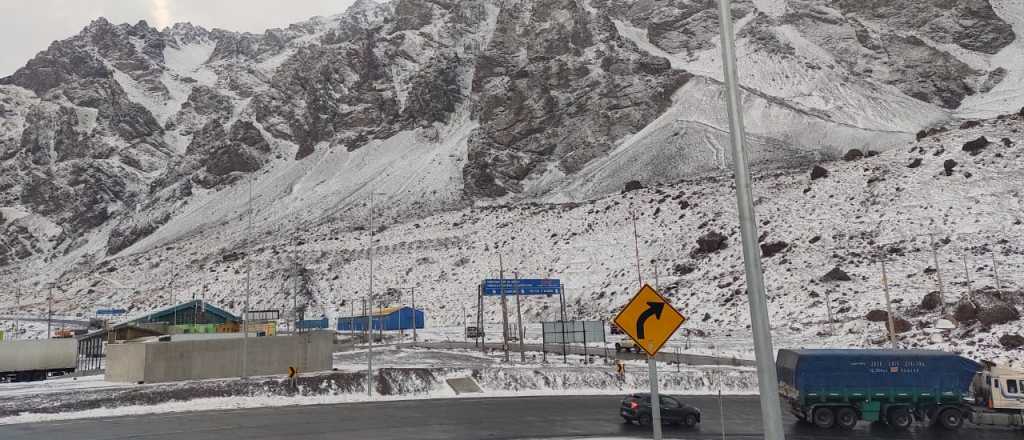 Las Cuevas: así está la ruta camino a Chile