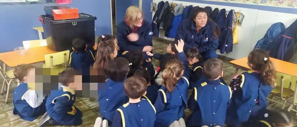 Tunuyán: alumnos de jardín aprenden de tenencia responsable de mascotas