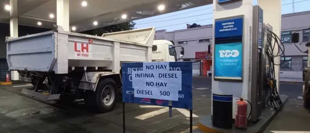 ¿Cuáles estaciones de servicio mendocinas tienen gasoil?