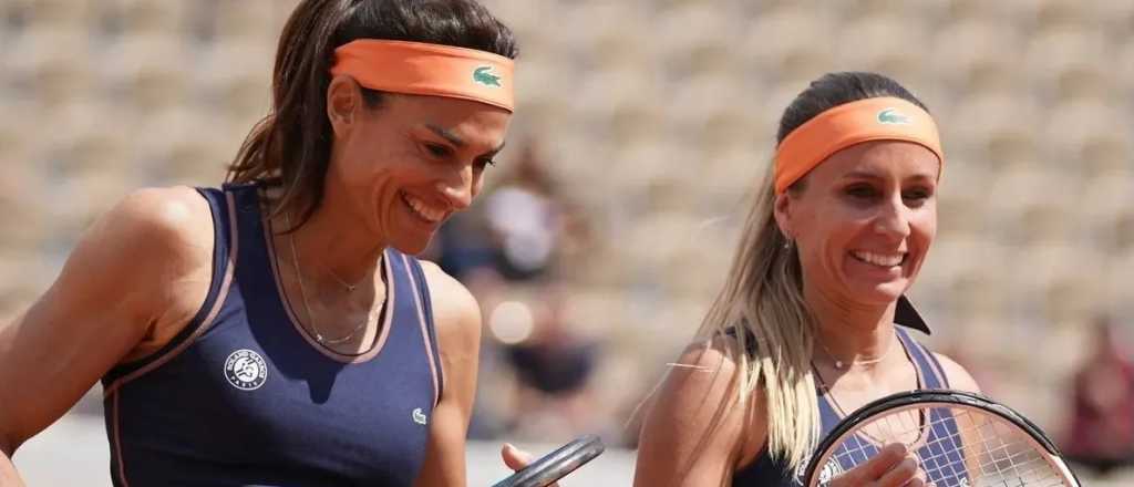 Sabatini y Dulko volvieron a ganar en Roland Garros y aguardan por la final