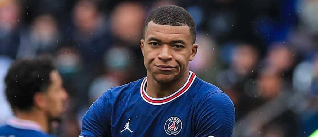 Se enojó Mbappé y estalló: "Mienten"