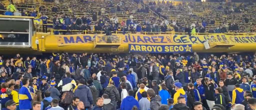 Un hincha falleció en la Bombonera y Boca suspendió los festejos