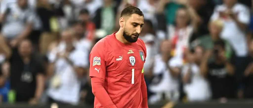 Donnarumma reaccionó tras el papelón de Italia