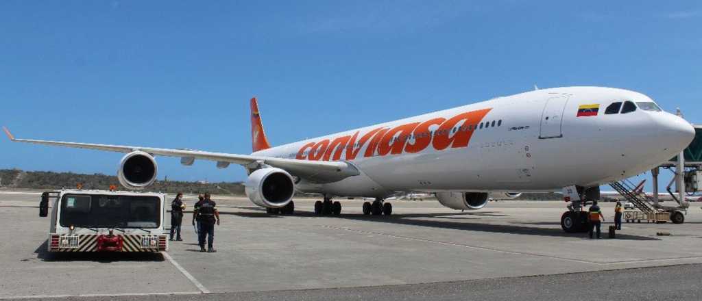 Argentina le negó el ingreso al segundo avión venezolano