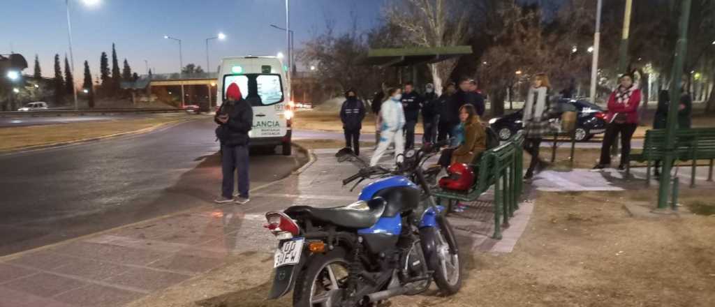 Un camionero atropelló a un motociclista y escapó, en Guaymallén