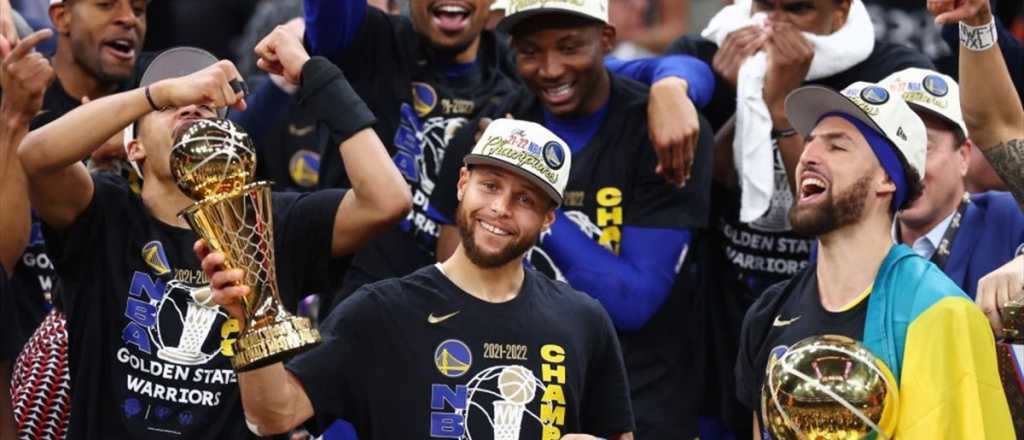 Los Warriors se consagraron campeones de la NBA