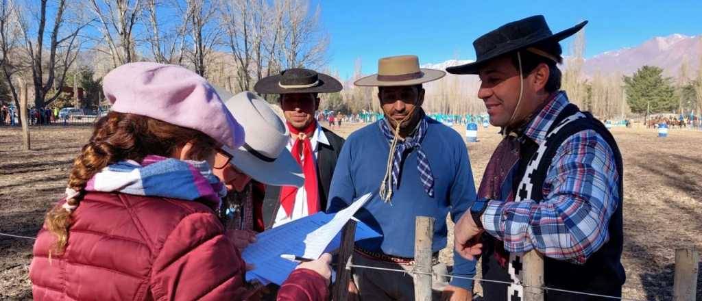 Los vecinos de Uspallata y Alta Montaña ya cuentan con su predio gaucho