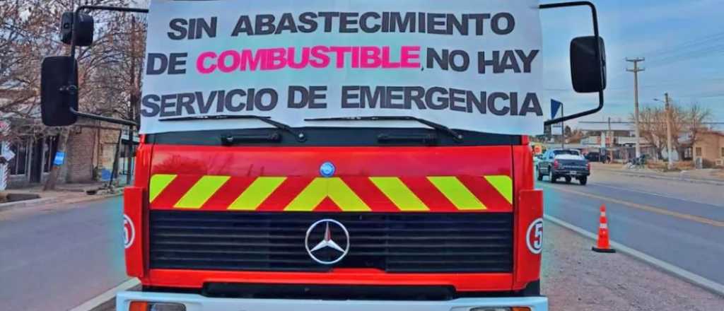 Bomberos de San Rafael temen no poder actuar por falta de gasoil