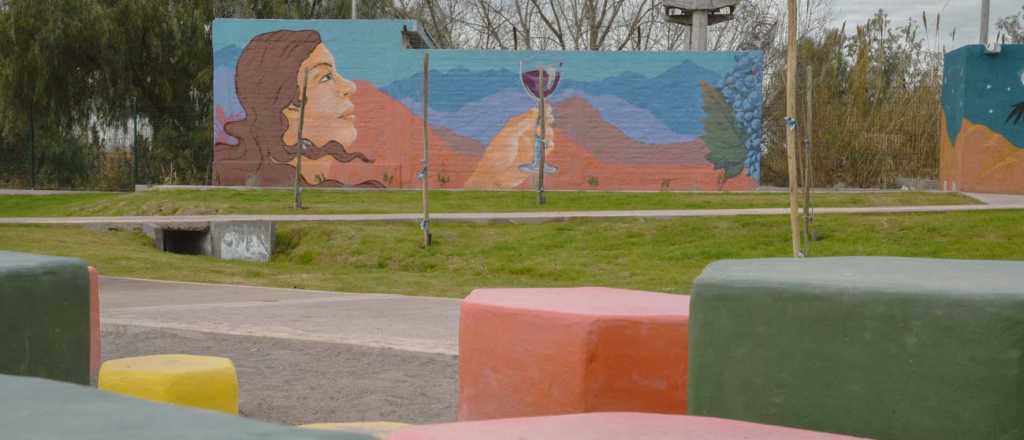 Guaymallén inauguró una plaza en homenaje a Melchora Lemos