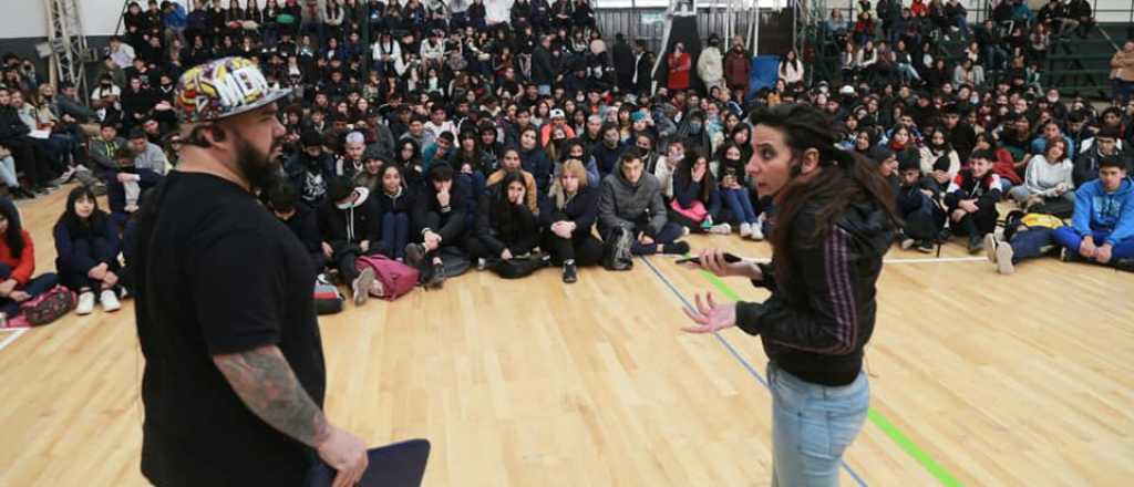 Presentaron una obra teatral contra la violencia de género en Luján