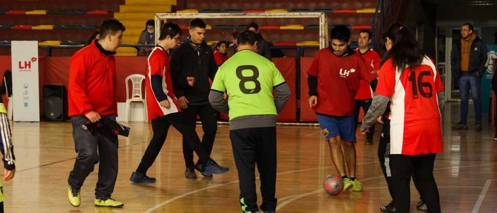 Las Heras albergó un encuentro inclusivo de música y deporte