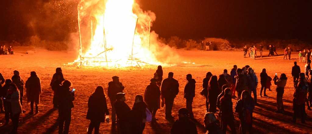 Vuelve a Lavalle la fogata de San Pedro y San Pablo