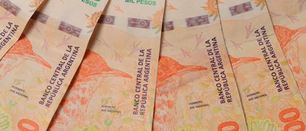 El billete de $1.000 mal impreso se paga tres veces más en internet