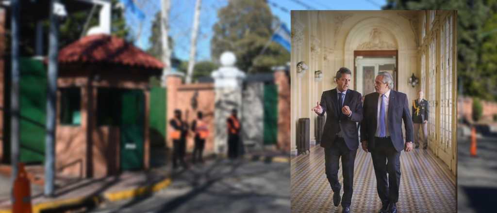 Cumbre en Olivos con Sergio Massa por el sucesor de Guzmán