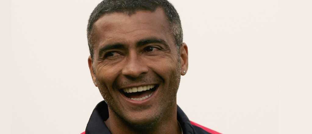 Video: con 56 años, Romario hizo un gol de otro planeta