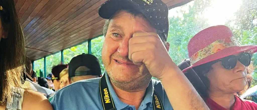 La emoción de una pareja de Tunuyán al conocer las Cataratas