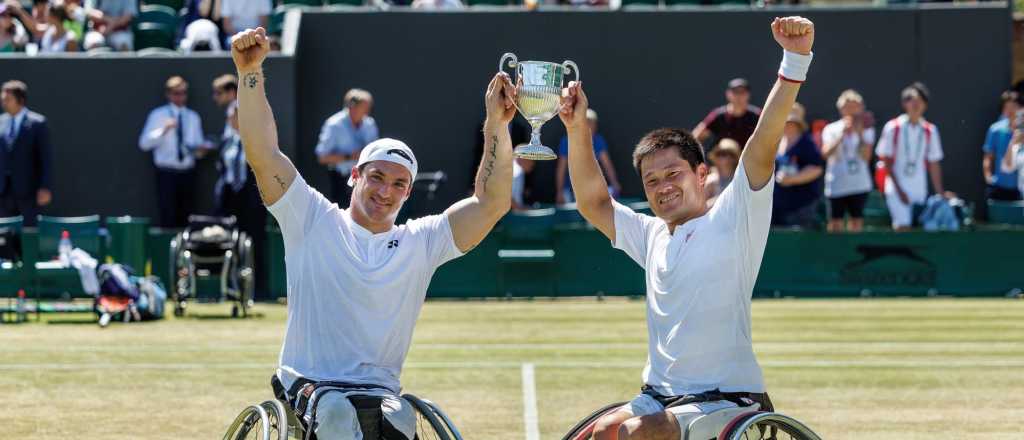 Gustavo Fernández es campeón de Wimbledon en dobles