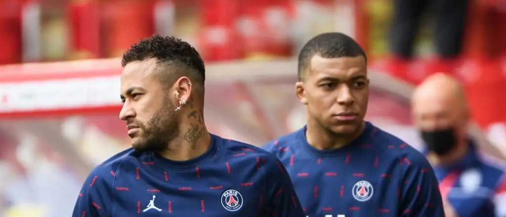 El video que confirma la mala relación entre Neymar y Mbappé