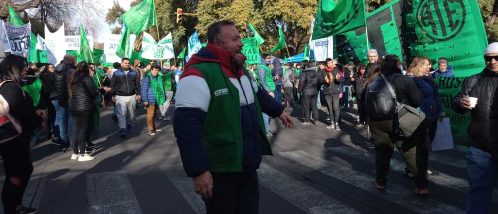 ATE vuelve a marchar y a generar caos en el microcentro