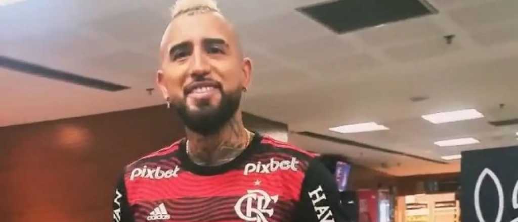 Se conoció el dorsal que usará Arturo Vidal en Flamengo