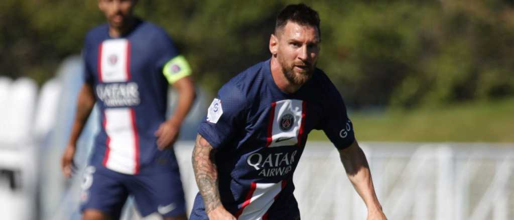 El nuevo PSG se estrenó con un triunfo y Messi fue clave