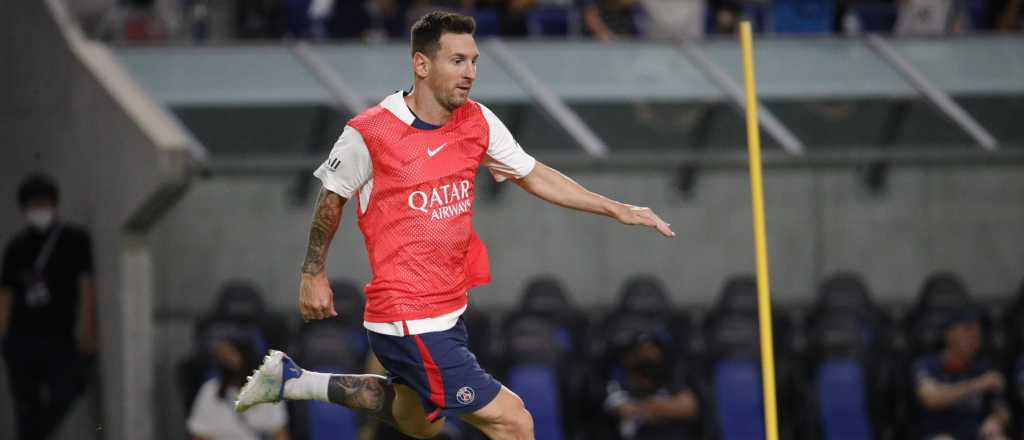 Locura en Japón: el gol de Messi entrenando que se gritó como en una final