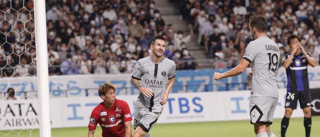 Video: el gol de Messi en la goleada del PSG en Japón