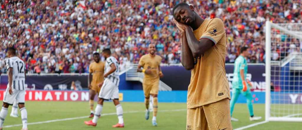 Video: los golazos "gemelos" de Dembélé a la Juventus