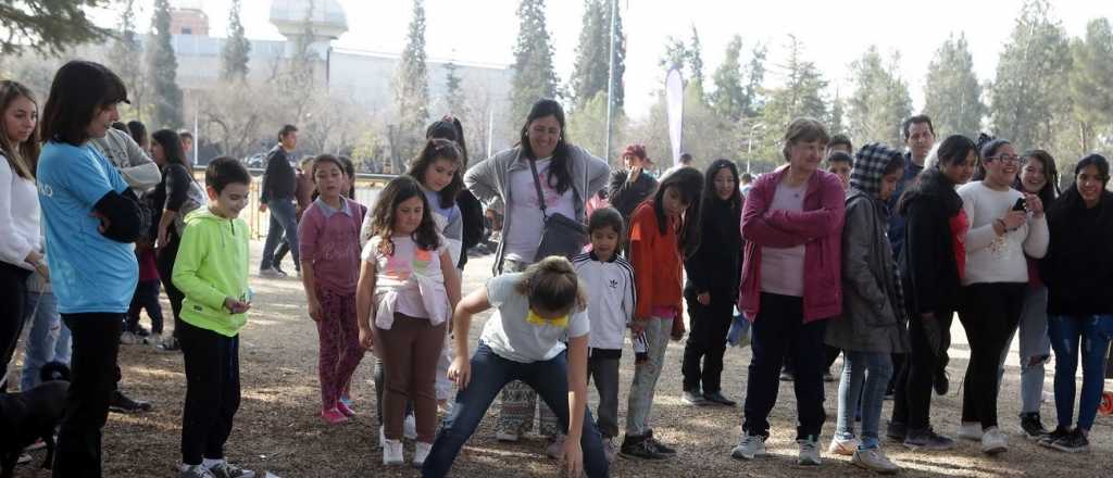 Grandes y chicos vivieron el ciclo "Peques en vacaciones" en Guaymallén