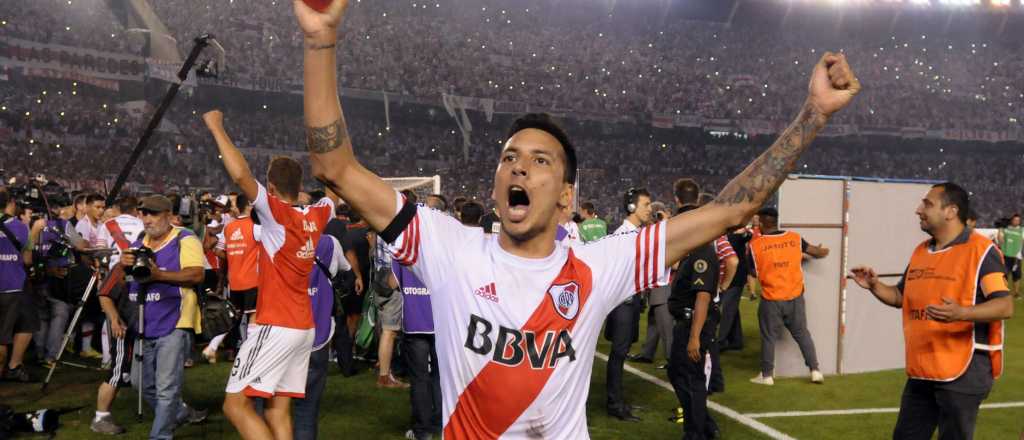 Vangioni se despidió de su club en México y en River sueñan