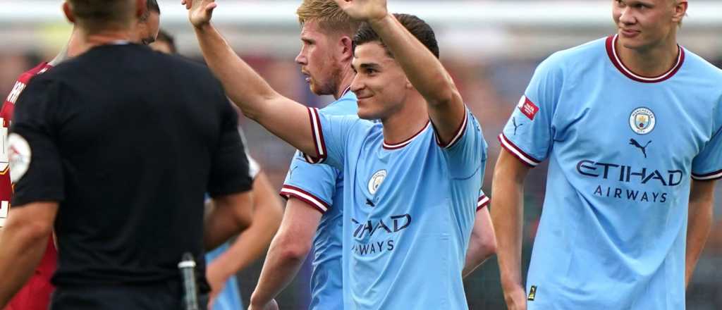 Julián Álvarez reveló por qué no pudo festejar su primer gol en el City