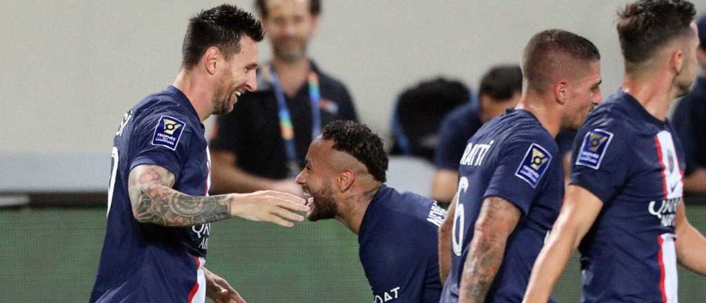 Con un show de golazos, Messi volvió a gritar campeón en PSG