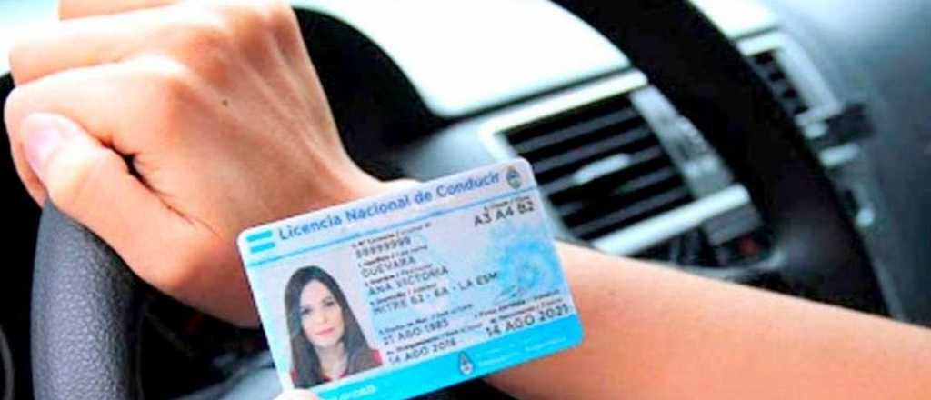 Las licencias de conducir en Mendoza tendrán una vigencia de 10 años