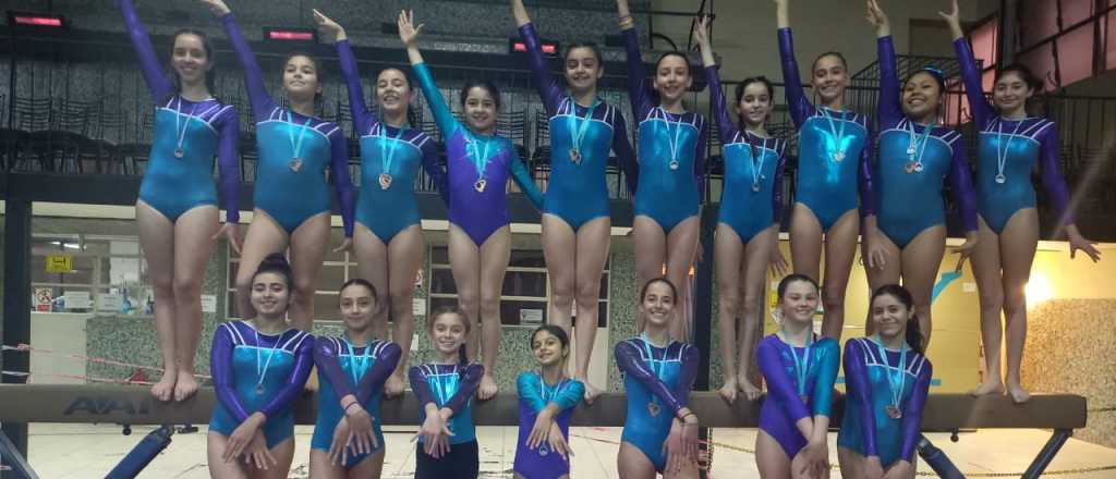 Mendoza brilló en el Regional de Gimnasia Artística